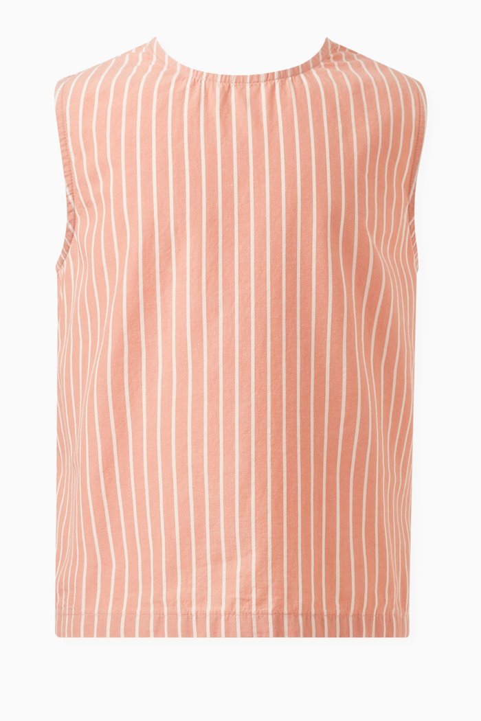 

Delphia Stripe Top in Cotton Jersey, Multicolour