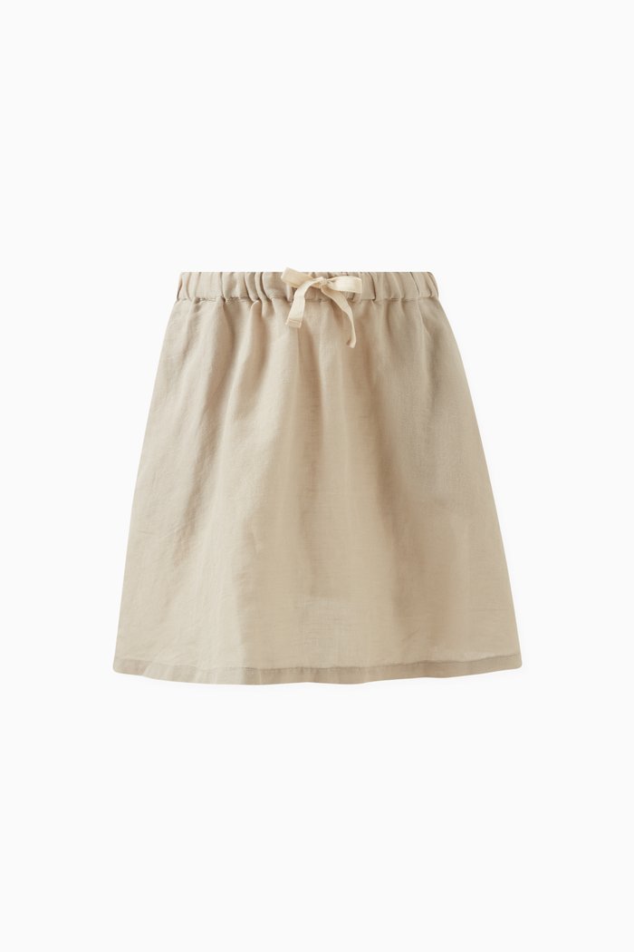 

Padua Skirt in Organic Cotton Blend, Blue