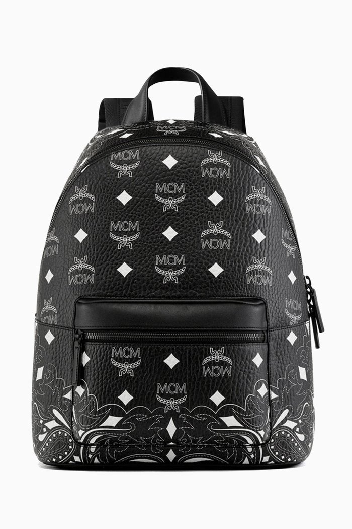 Stark Backpack in Bandana Visetos, Black