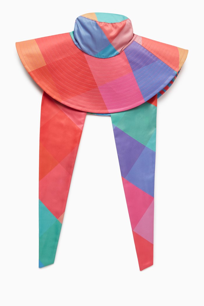 

Painted Birds Hat, Multicolour