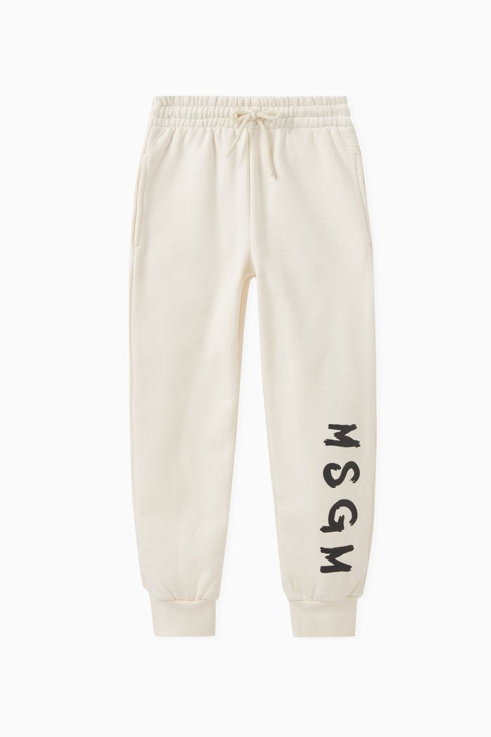 

Logo Sweatpants in Cotton Jersey, Neutral