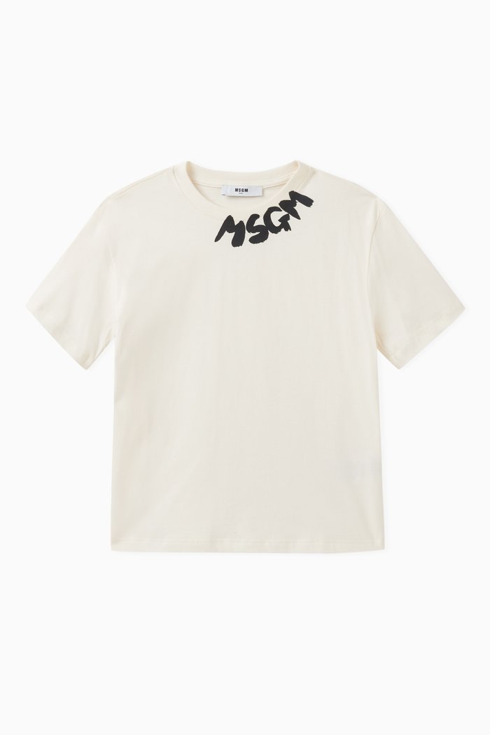 

Logo T-shirt in Cotton Jersey, Neutral