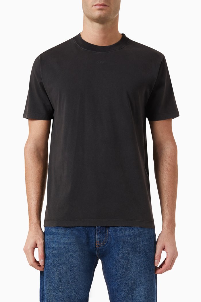

Super Moon Arr T-shirt in Cotton, Black
