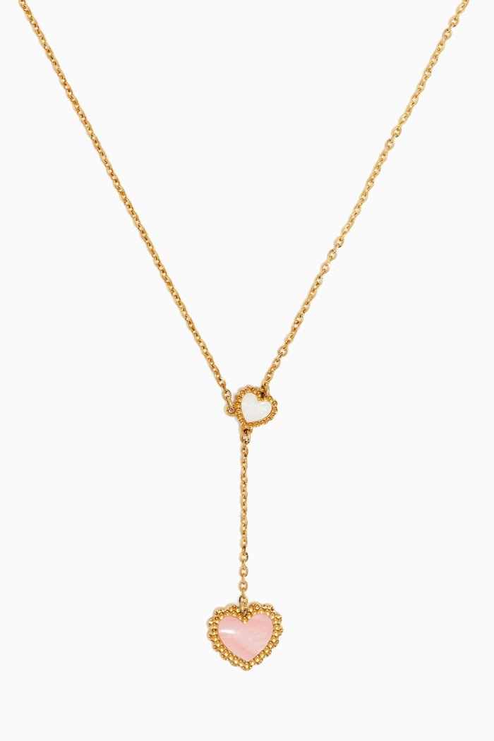 

Ara Heart Necklace in 18kt Yellow Gold