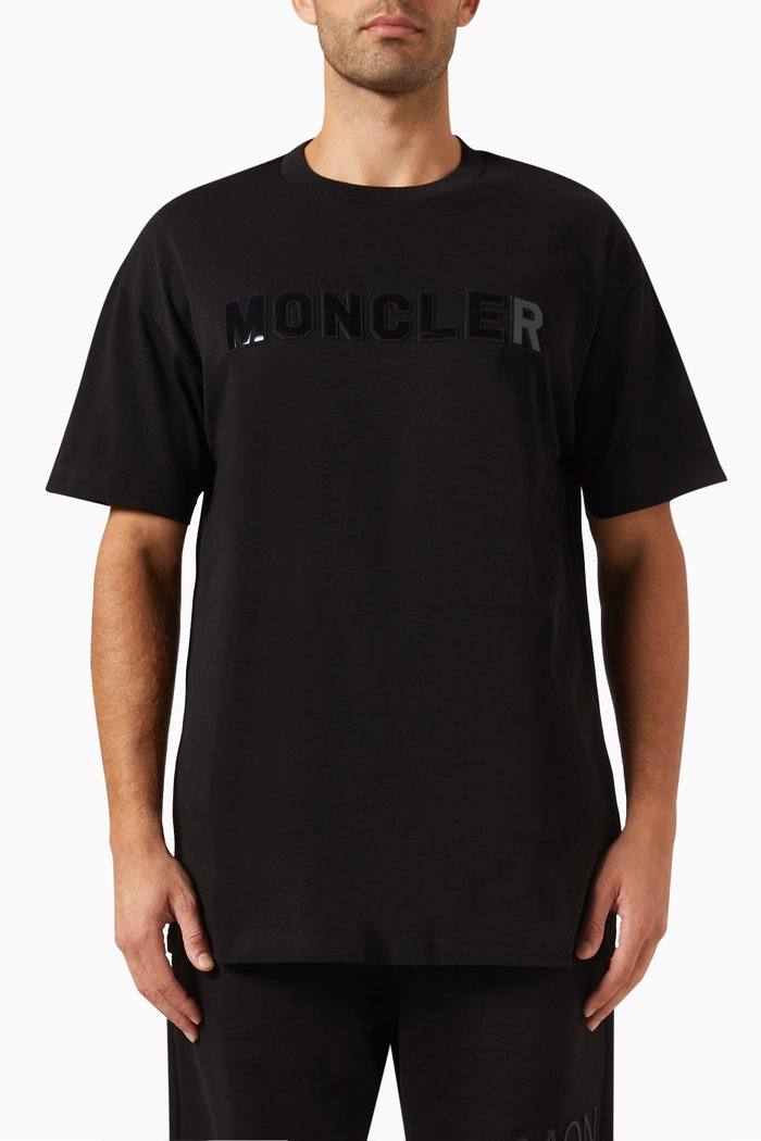 

Logo T-shirt in Cotton Jersey, Black