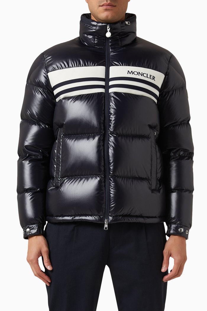 

Skarstind Short Jacket in Padded Nylon, Blue