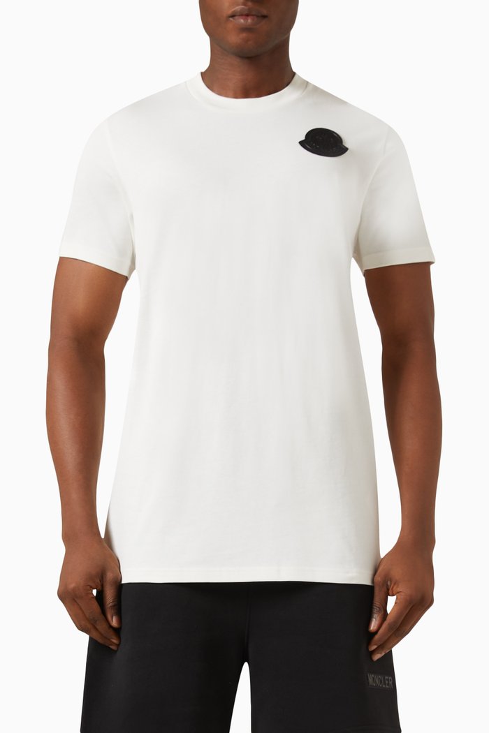 

Logo-patch T-shirt In Cotton-jersey, White