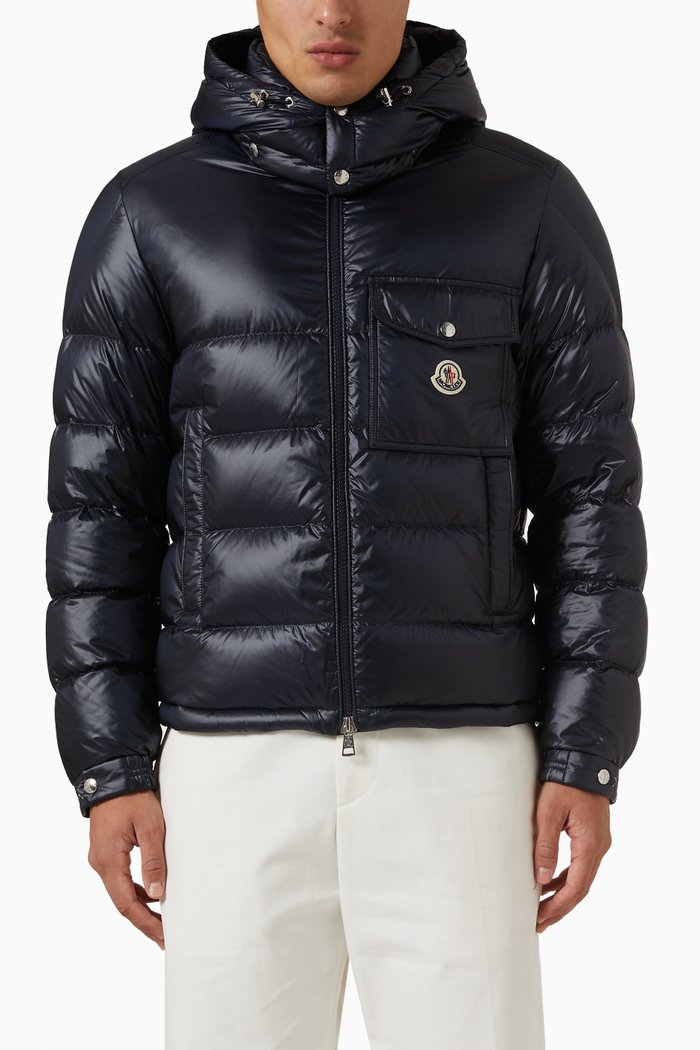 

Wollaston Jacket in Padded Nylon, Blue