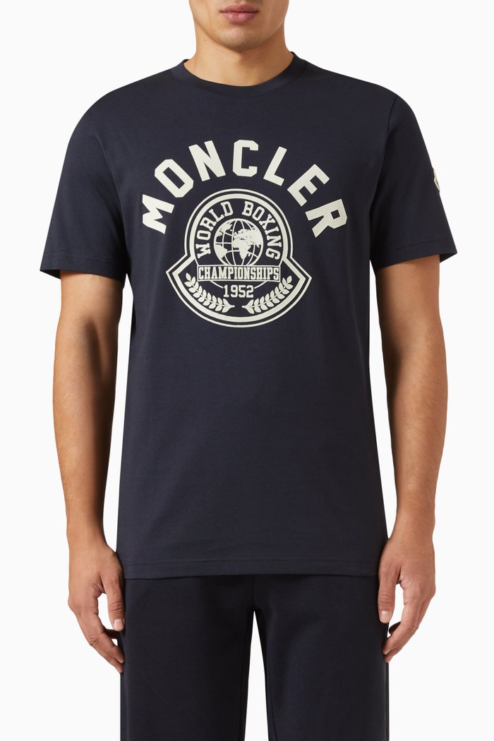

Logo T-shirt in Cotton, Blue
