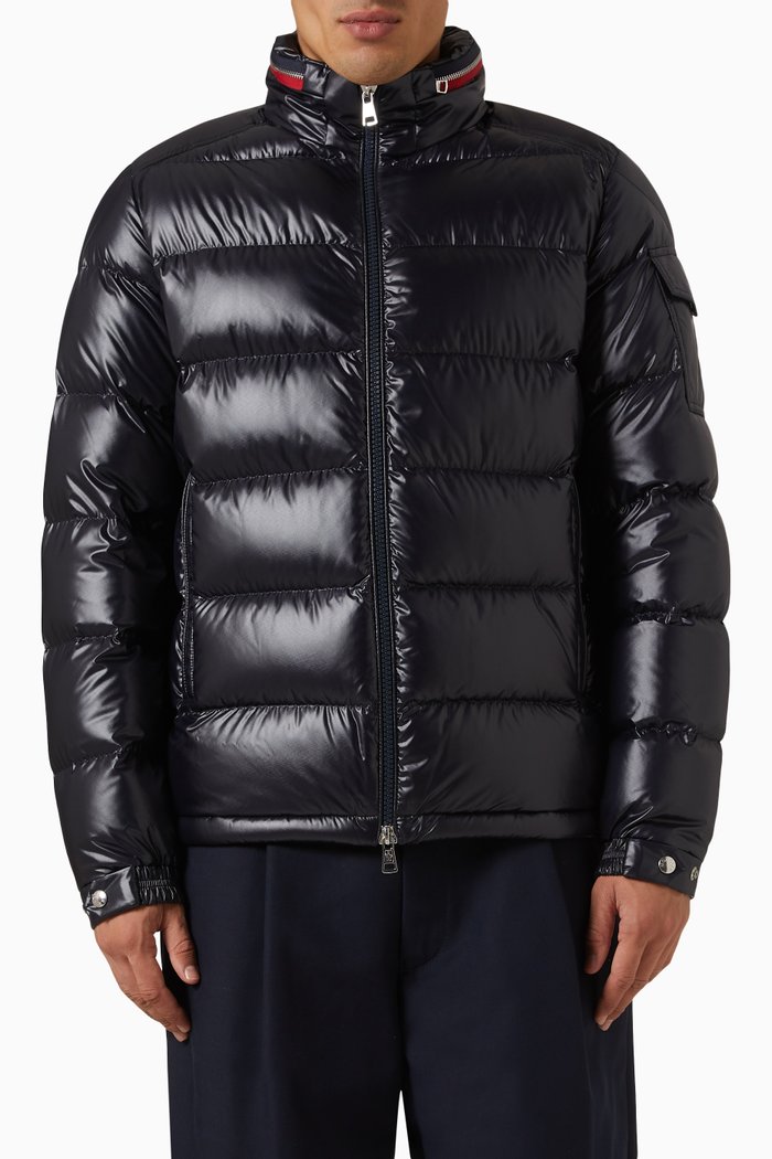 

Bourne Jacket in Padded Nylon, Blue