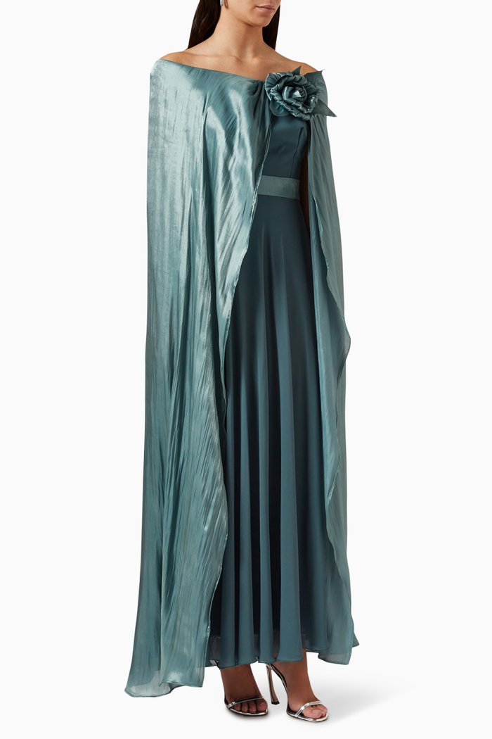 Cape Gown, Green
