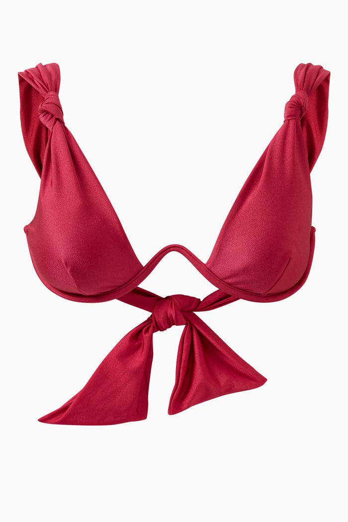 

Rai Bikini Top, Red