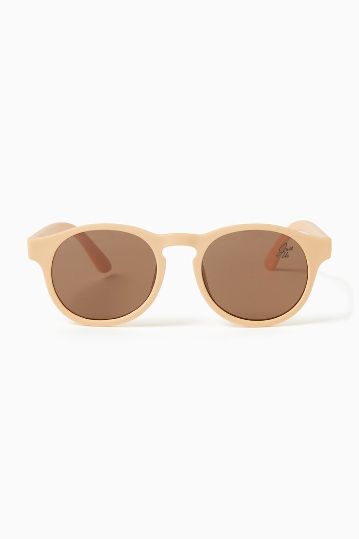 x Babiators© Round Sunglasses in Rubber, Neutral