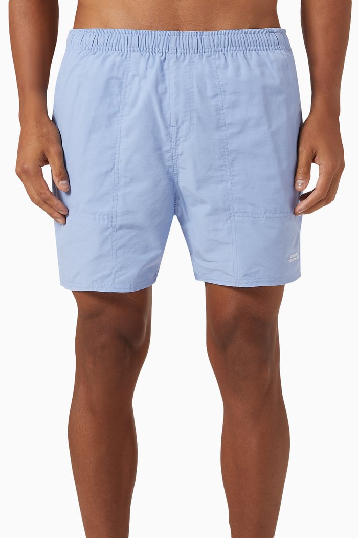 

Talley Swim Shorts in Stretch Cotton Nylon, Blue