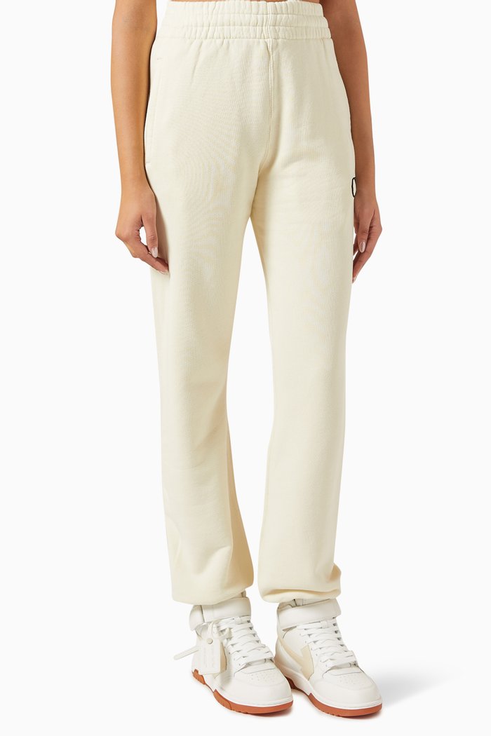 

OW Logo Sweatpants in Coton-jersey, Neutral