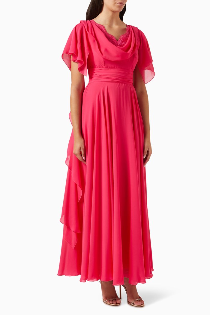 

Ruffle Dress, Pink