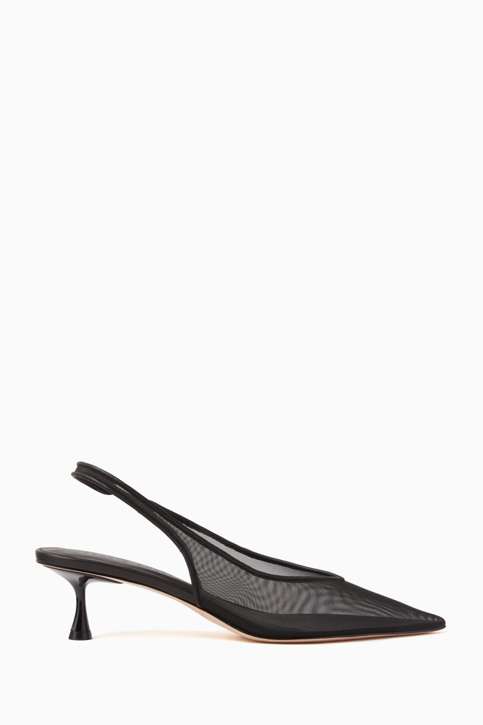 

Razor 50 Slingback Pumps in Mesh, Black