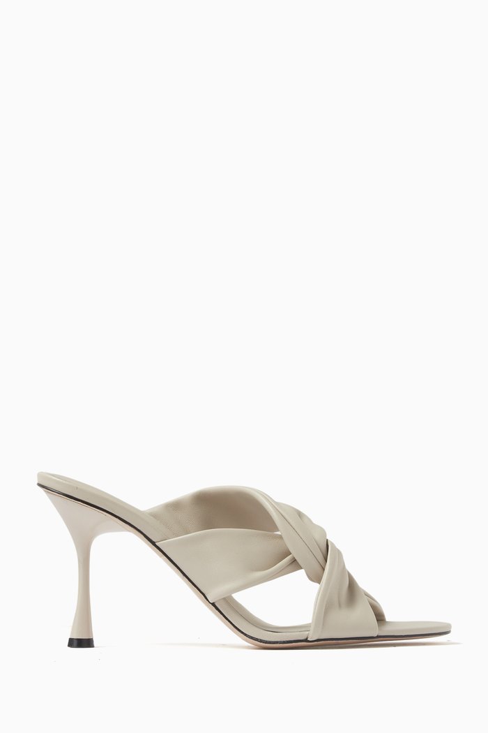 

Loop 90 Mules in Sheep Leather, Neutral