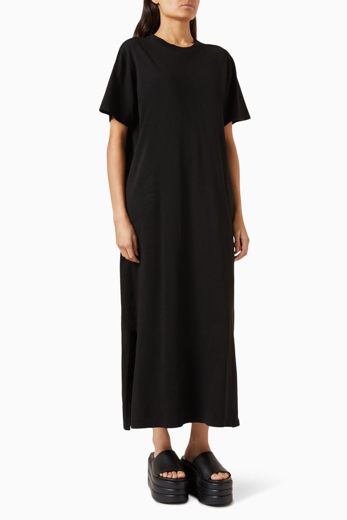 

Essex T-shirt Dress in Cotton-jersey, Black