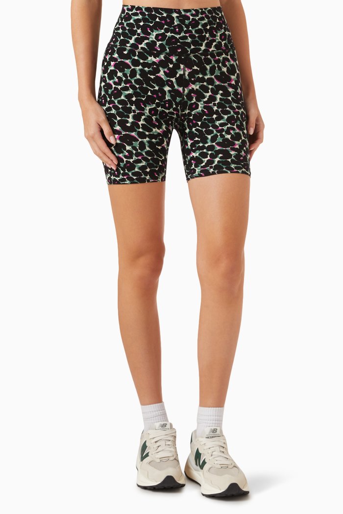 

Zoey Bike Shorts in Stretch-cotton, Green