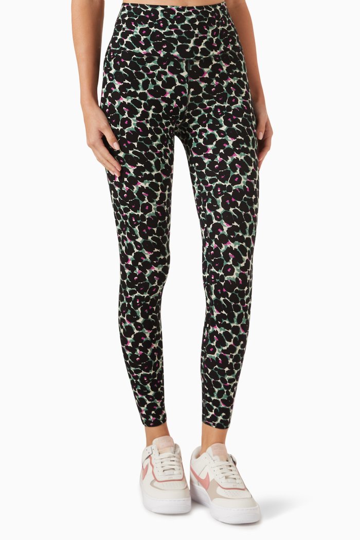 

Sunset Leggings in Stretch-cotton, Green