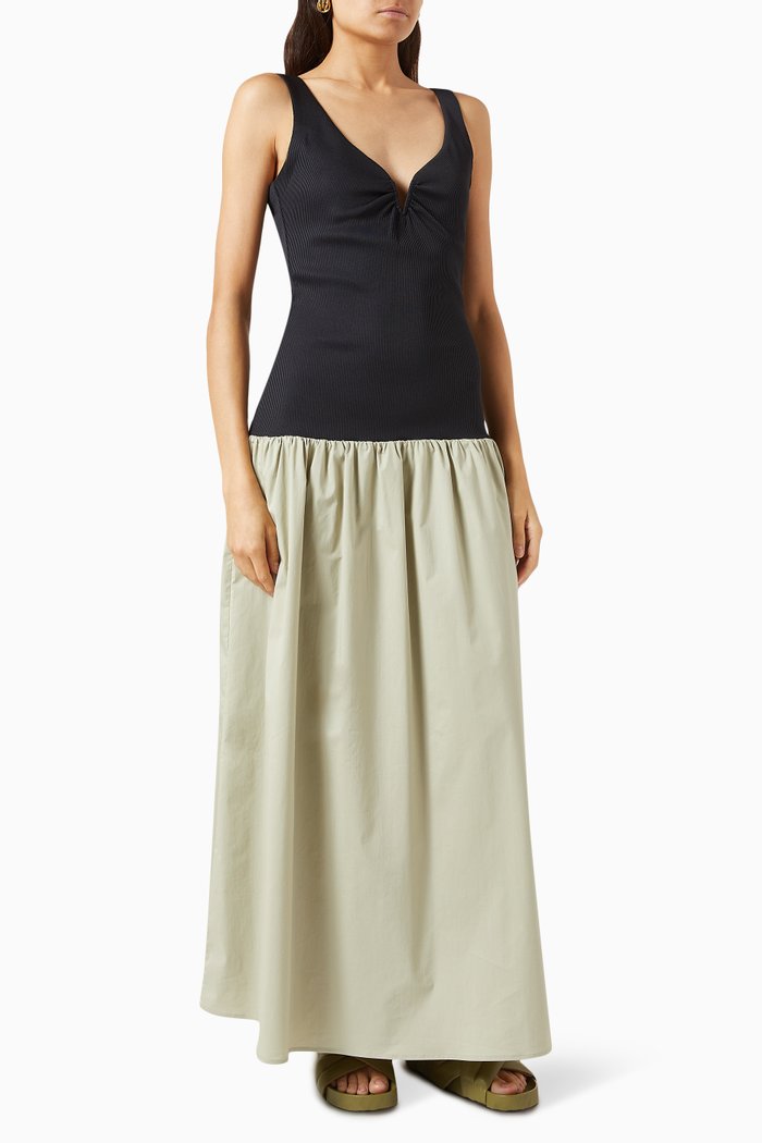 

Florence Dress in Jersey, Green
