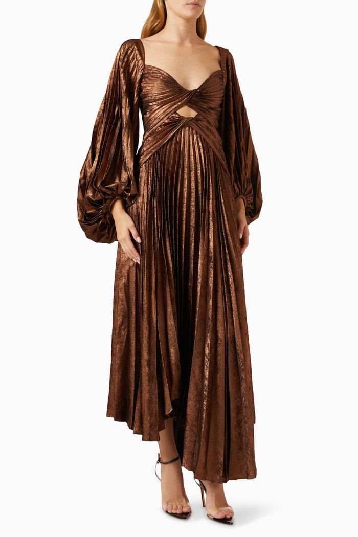 

Auroa Midi Dress, Brown