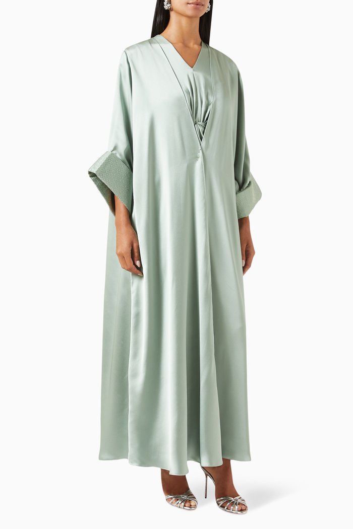

2-piece Jury Set in Crepe-satin, Green