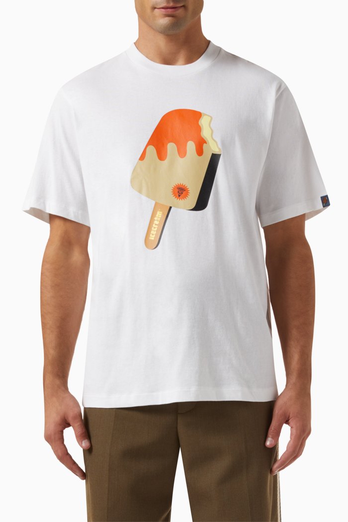 

Popsicle T-shirt in Cotton-jersey, White