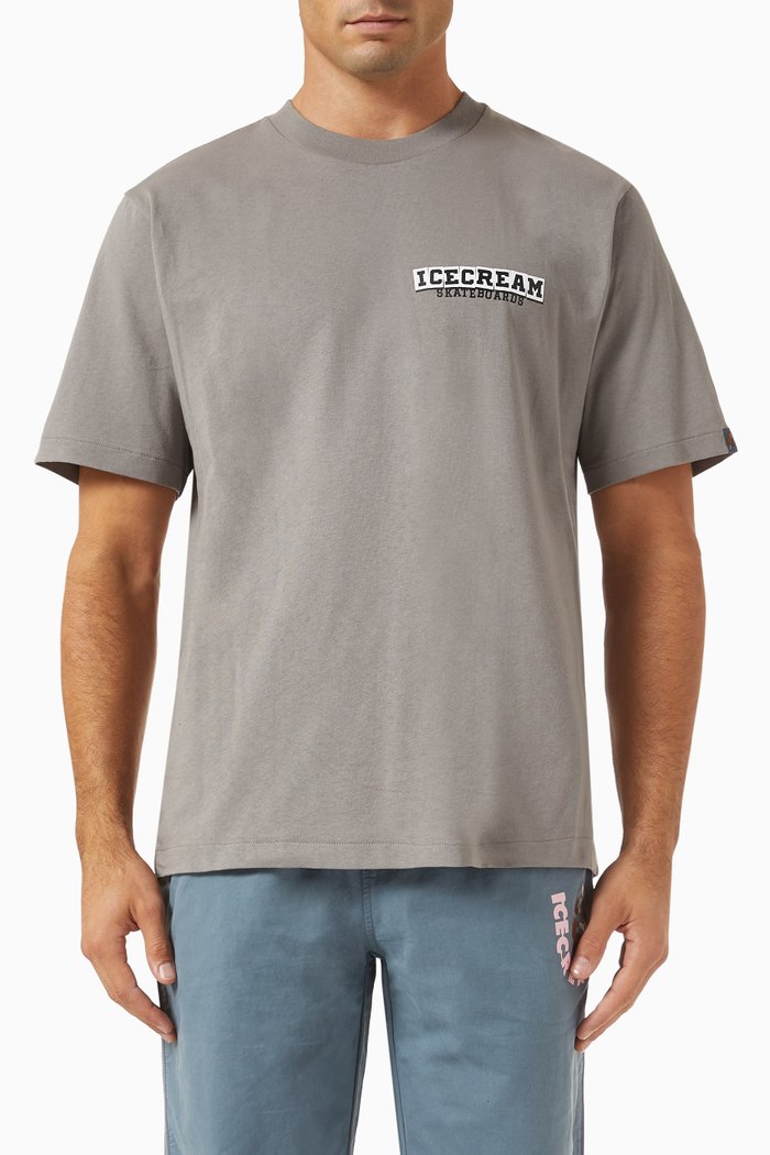 

Skateboards T-shirt in Cotton-jersey, Grey