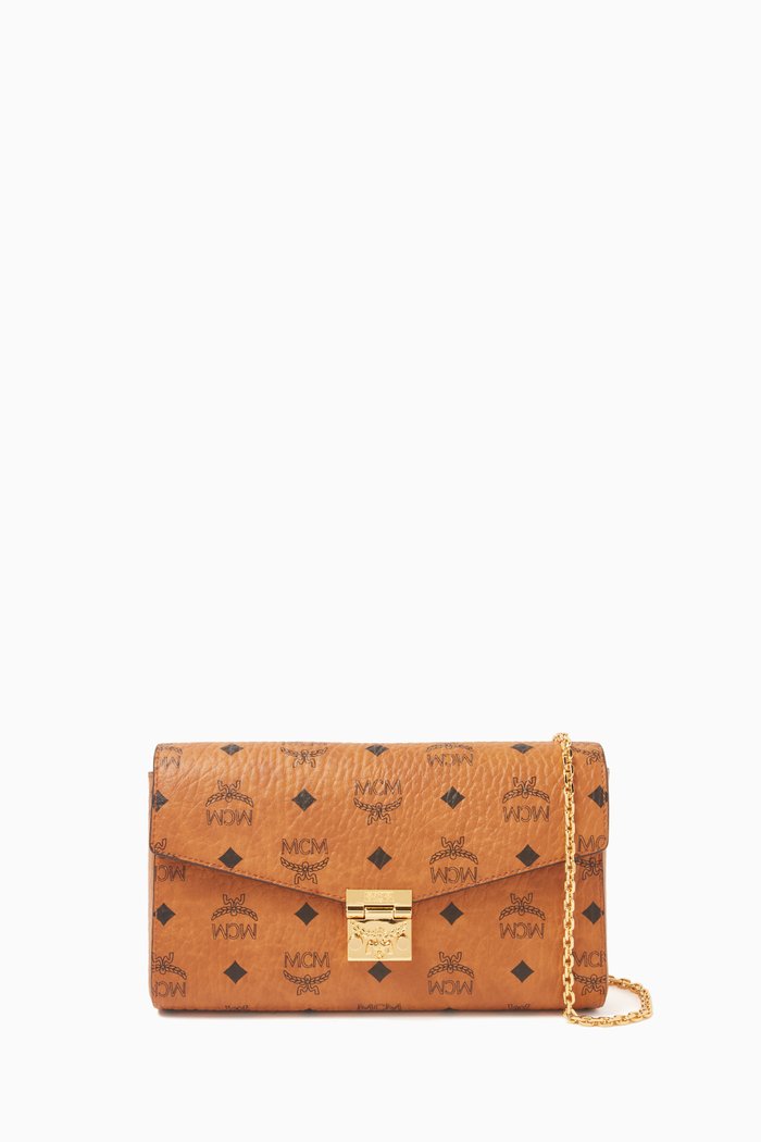 

Tracy VI Crossbody in Visetos Canvas, Brown