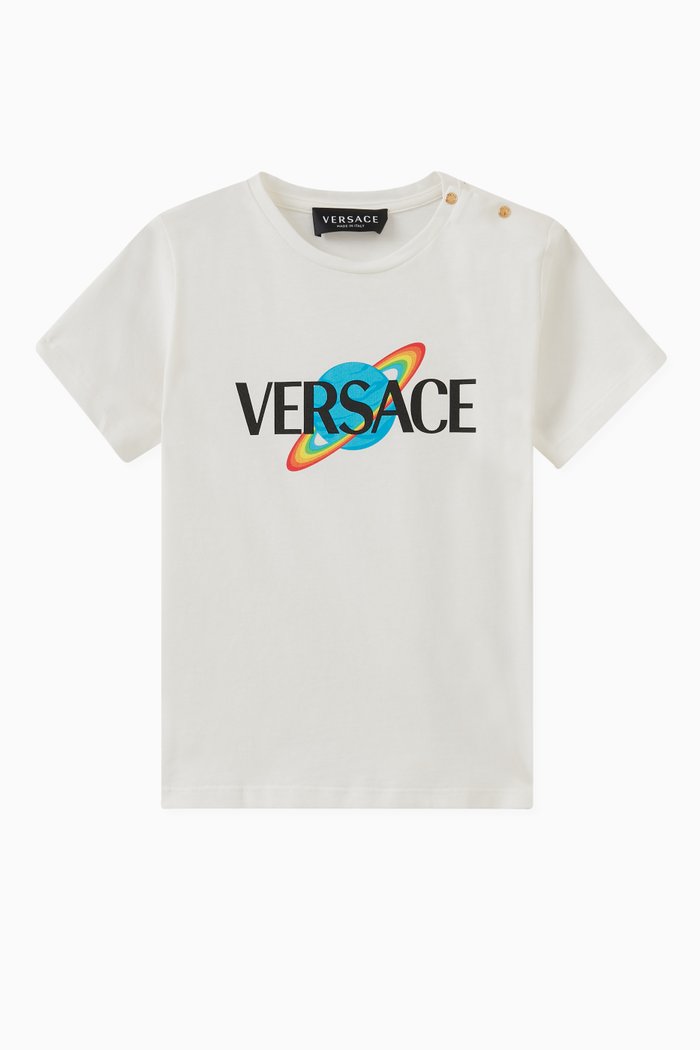

Logo-print T-shirt in Cotton, White