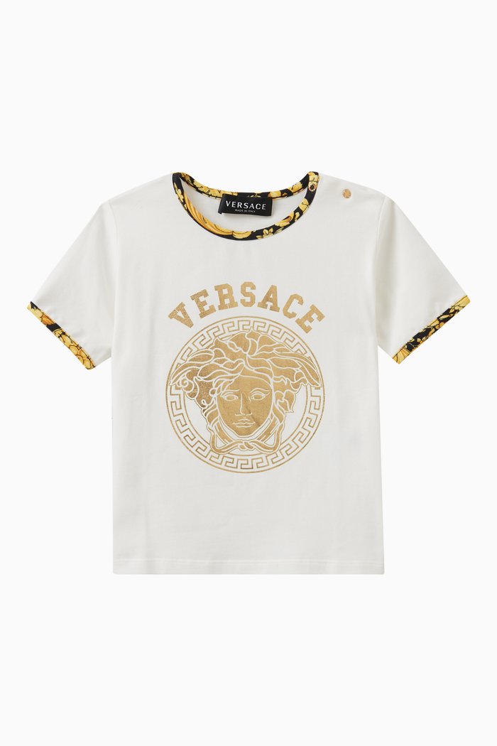 

Logo-print T-shirt in Cotton, White
