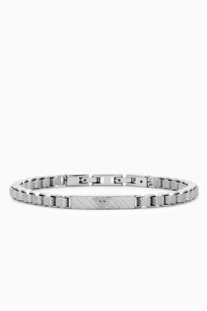 Essential Bracelet in Stainless Steel, Silver