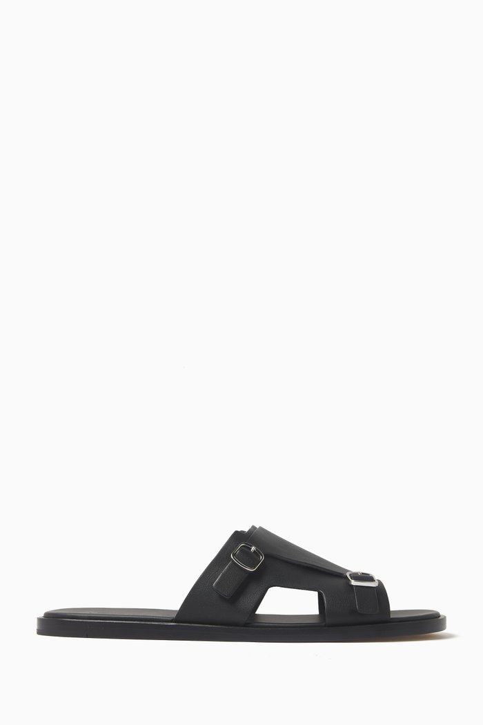 

Pepare Sandals in Calf Leather, Black