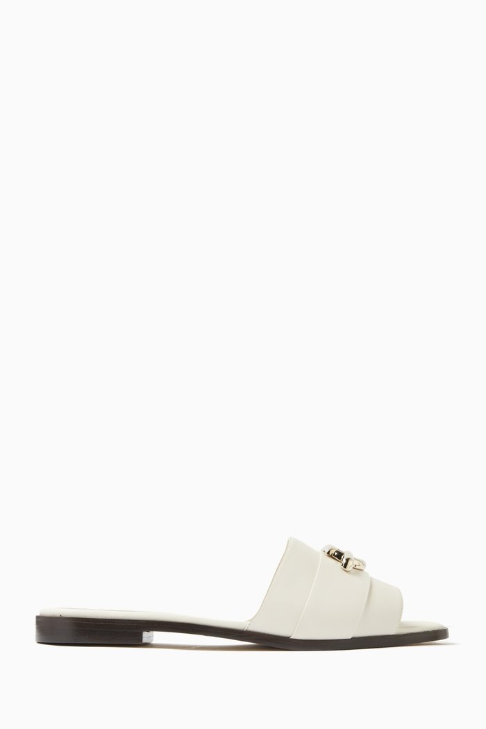 

Priscilla Flats in Nappa Leather, Neutral