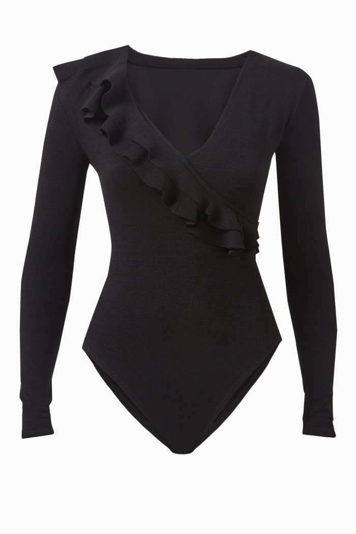 

Korres One-piece Swimsuit in Polyamide-Blend, Black