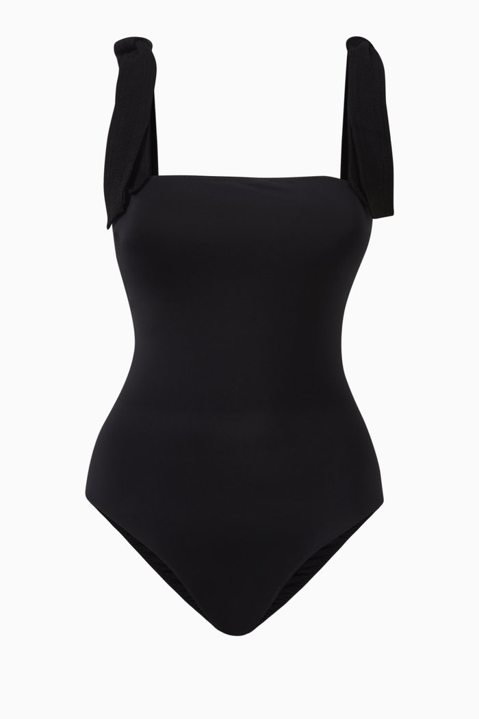 

Lavello One Piece Swimsuit in Polyamide-Blend, Black