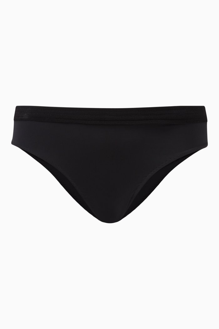 

Niarchos Bikini Bottoms in Polyamide-Blend, Black