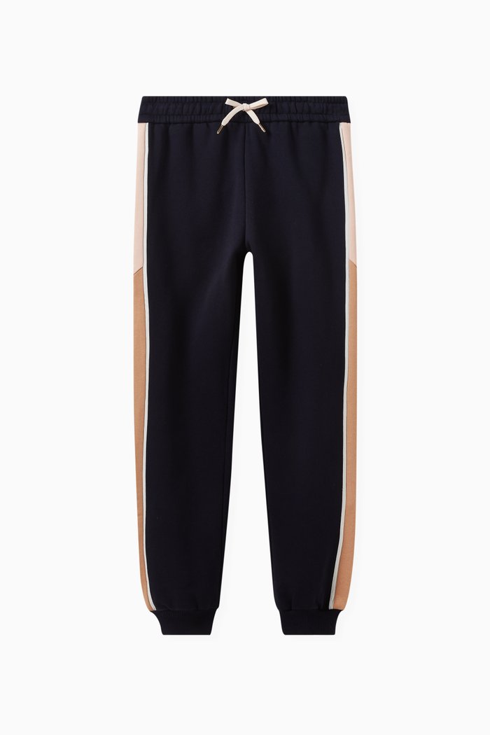 

Side Stripe Sweatpants in Cotton, Blue