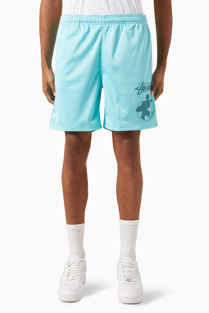 

Surfman Shorts in Mesh, Blue