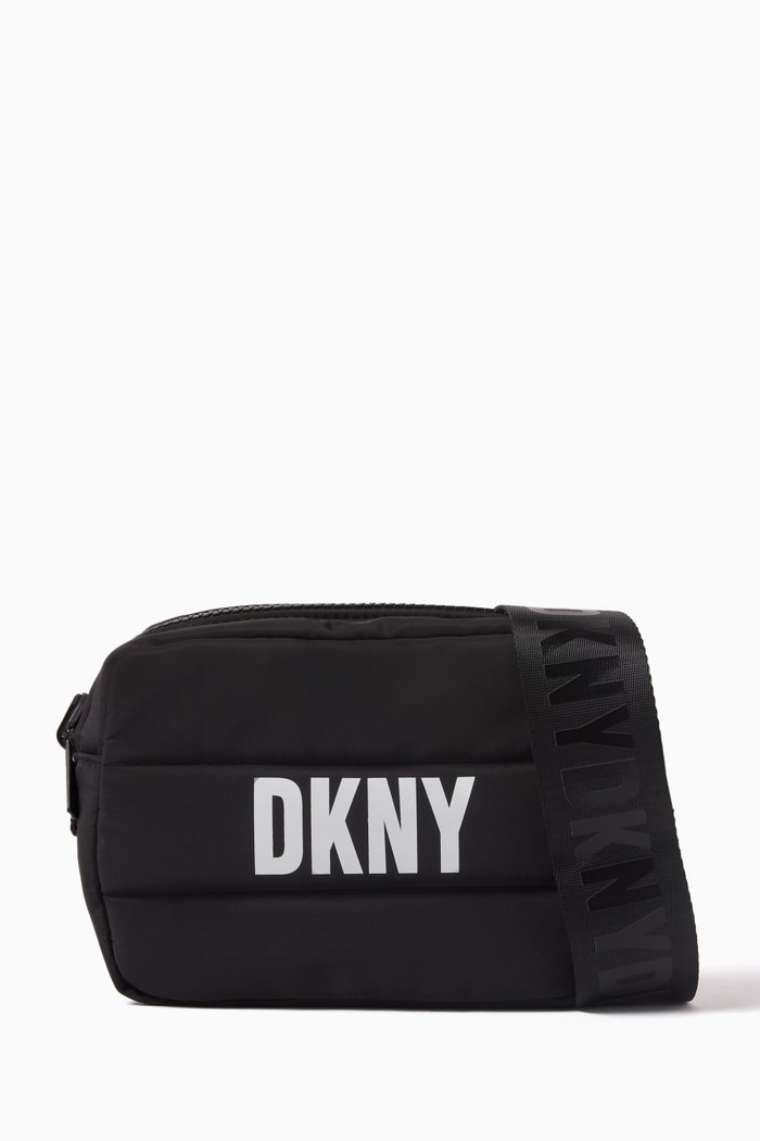 

Reversible Logo Crossbody Bag, Black