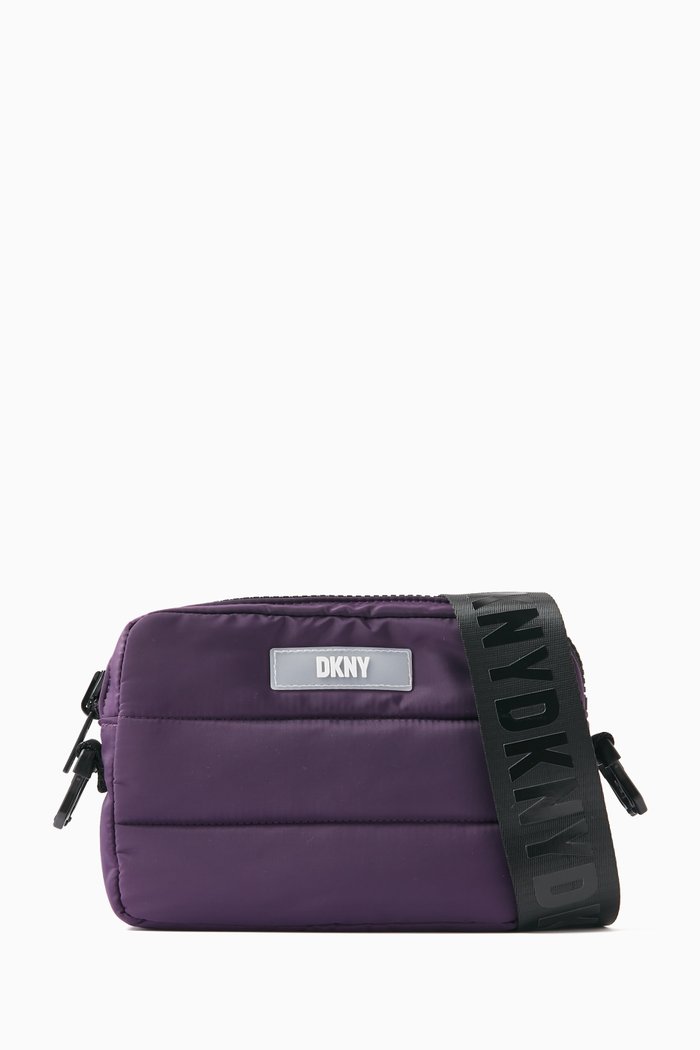 

Reversible Logo Crossbody Bag, Purple
