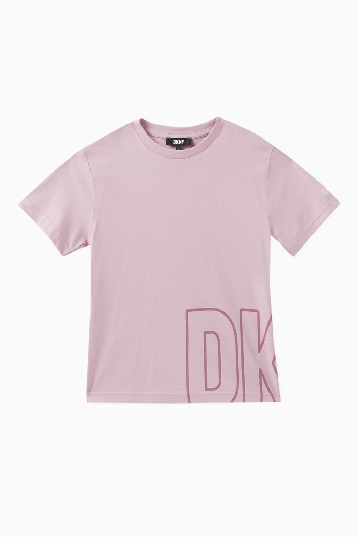 

Logo T-shirt in Cotton, Purple