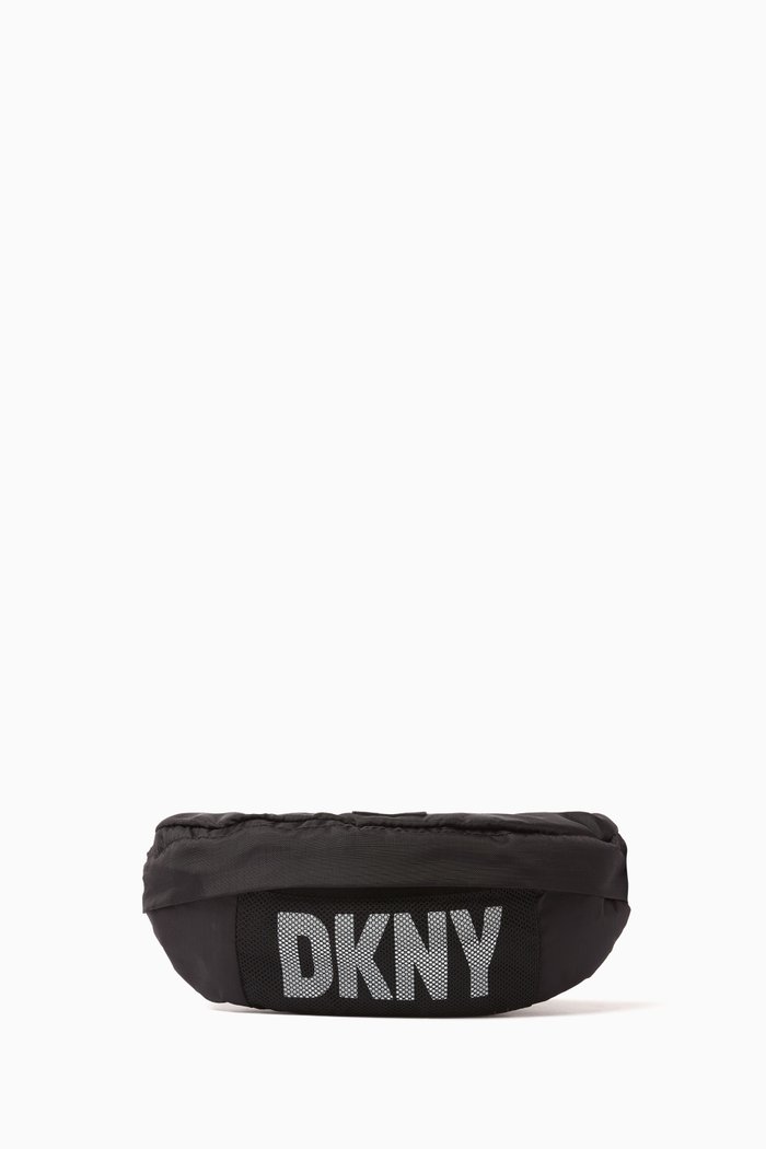 

Logo Print Belt Bag, Black