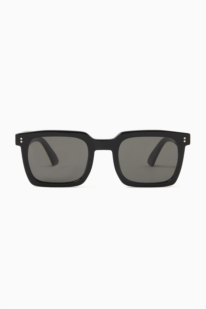 

Secolo Sunglasses in Acetate, Black