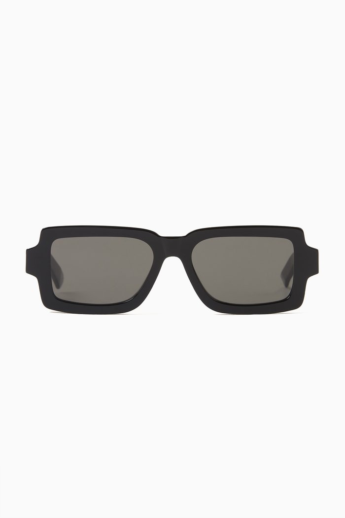 

Pilastro Sunglasses in Acetate, Black