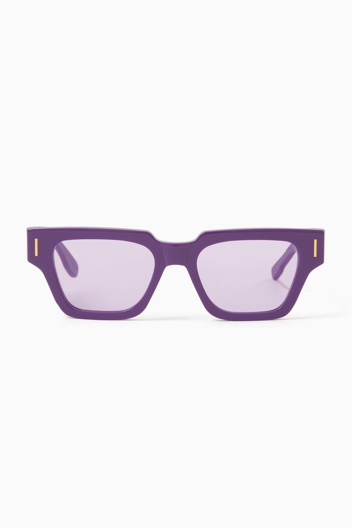 Storia Francis Sunglasses in Acetate & Metal, Multicolour