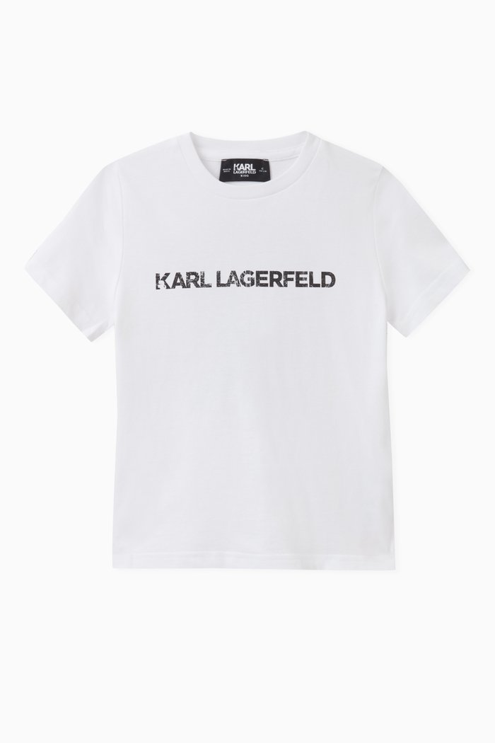 

Logo-print T-shirt in Cotton, White