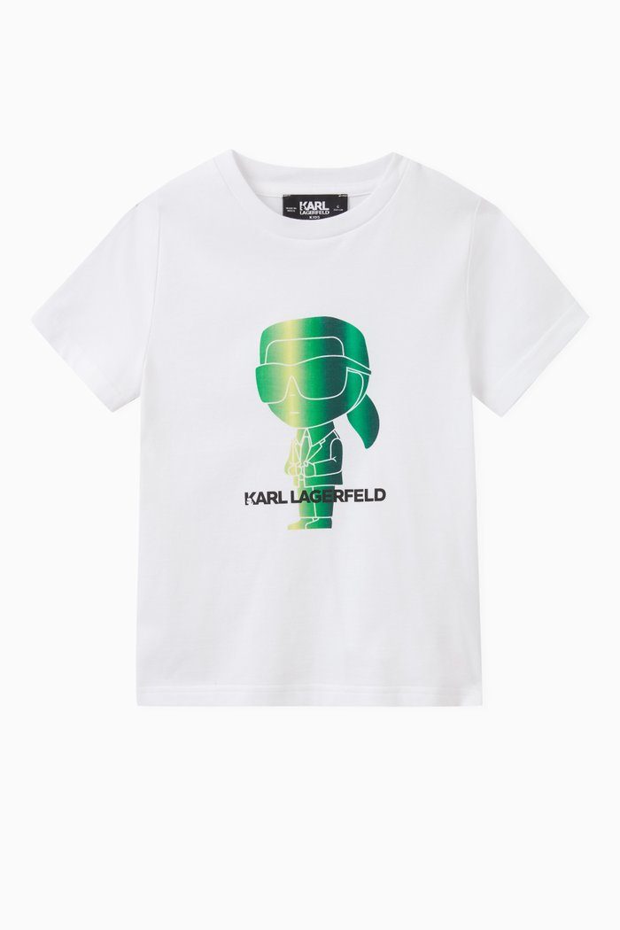 

Logo-print T-shirt in Cotton, White